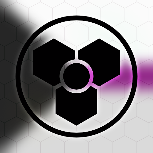 Hive-Zero demisexual pride symbol